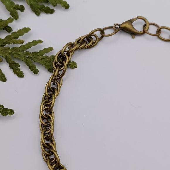 ✨️Bronze-Coloured Spiral Chain Necklace 🍀3 for $15 - - Picture 4 of 5